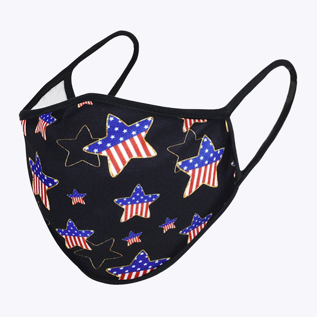 Stars USA 3-Layered Face Mask