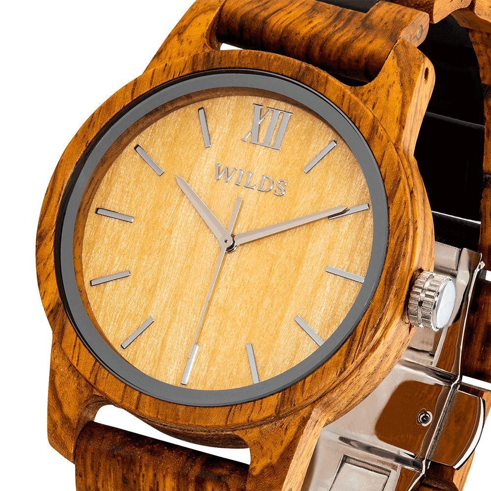 Men's Handmade Wooden Timepiece