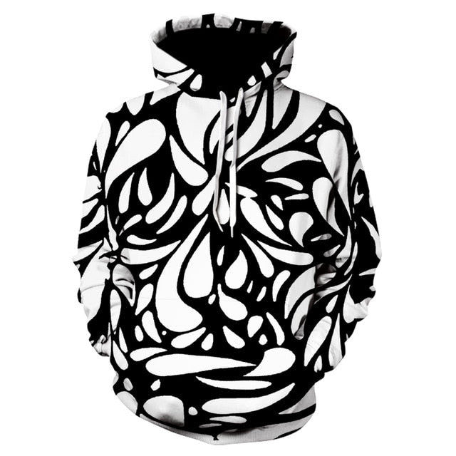 Men's 3D Psychedelic Vortex Pullover Hoodie