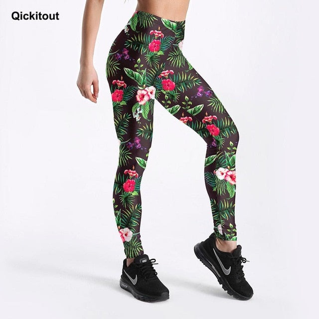 High Waist Geometric Pattern Breathable Sports Leggings