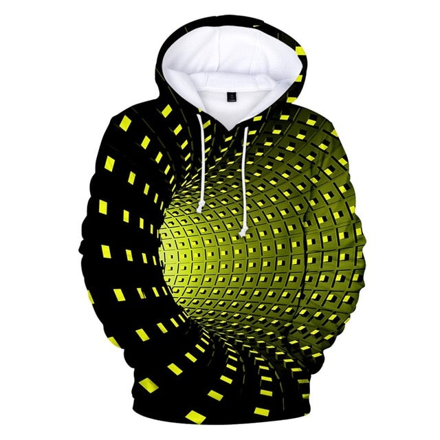 Lightinthebox Men's Unisex Hoodie Pullover Hoodie Sweatshirt Yellow Hooded Bee Graphic Prints Print Daily Sports 3D Print 3D Print Casual Clothing Apparel Hoodies