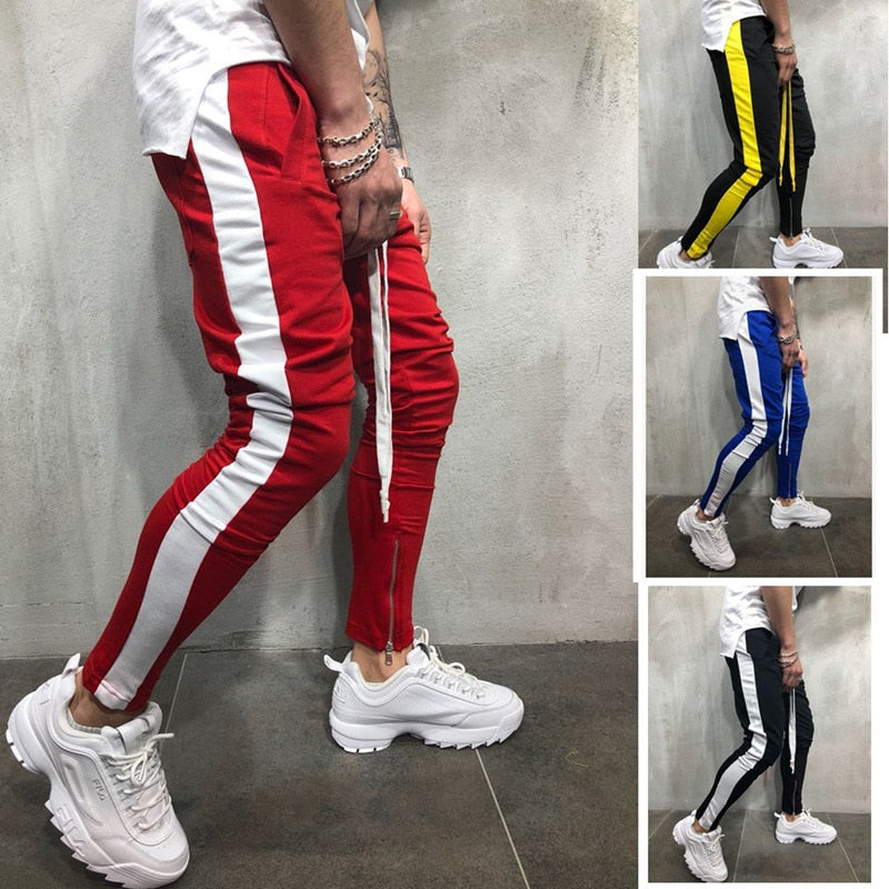 Casual Men Skinny Jogger Sweatpants