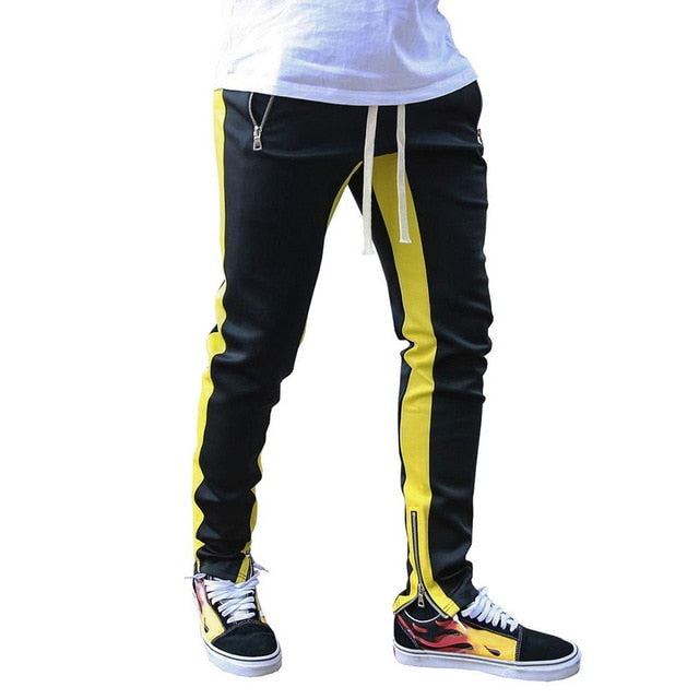 Men's Casual Sportswear Joggers with Zipper