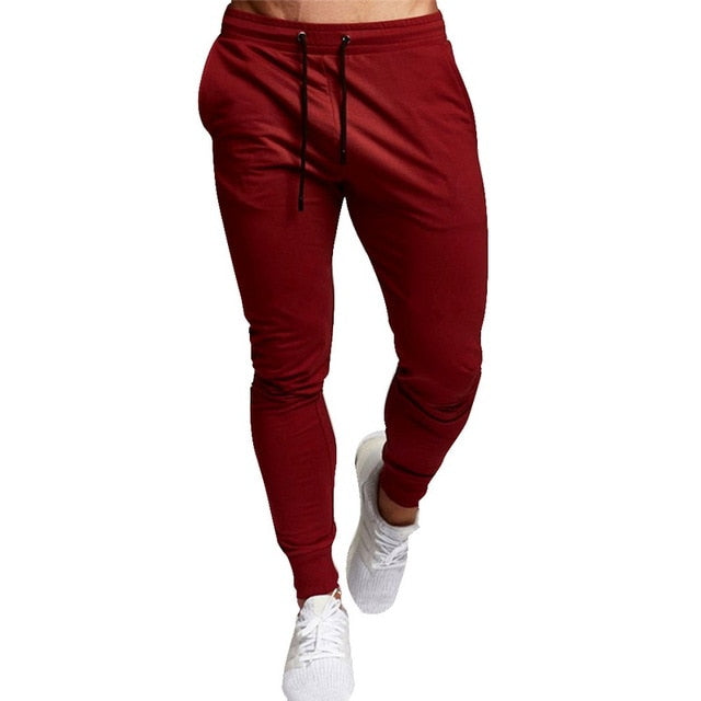 Men's Casual Sportswear Joggers with Zipper