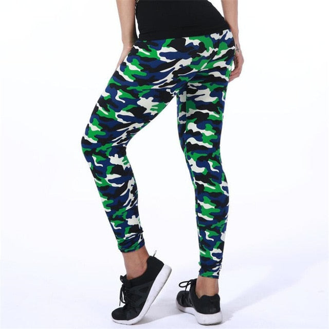 2020 Camouflage Style Slim Stretch Leggings