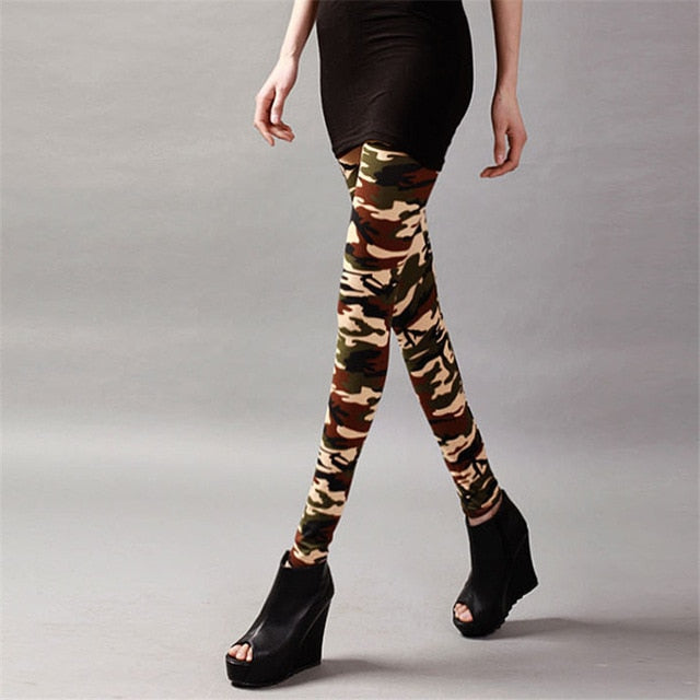 2020 Camouflage Style Slim Stretch Leggings