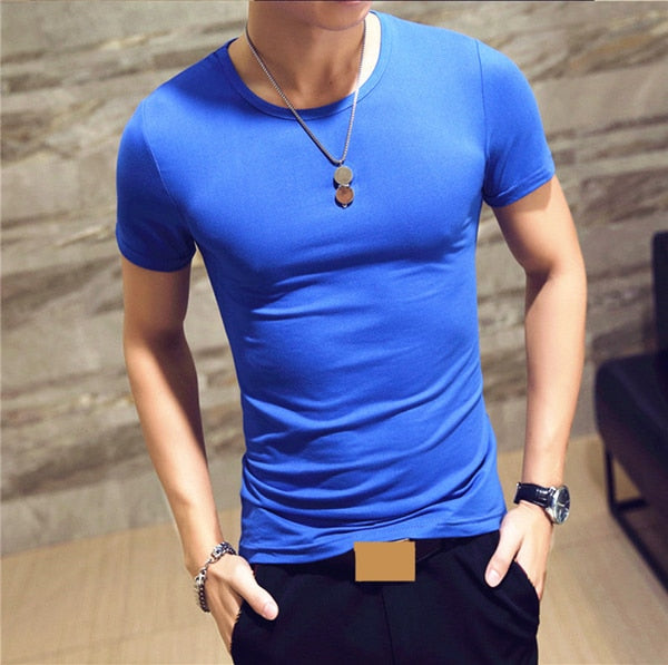 Men's T-Shirt Fitness V-Neck