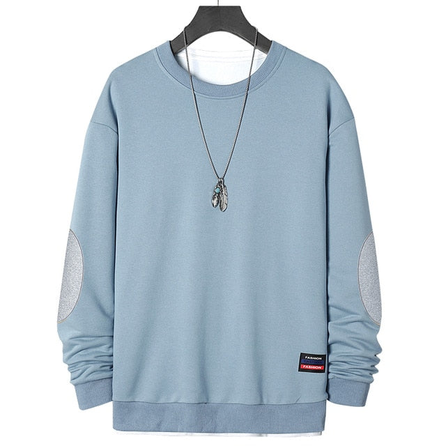 Men's Side Stripe Comfortable Embroidery Sweatshirt