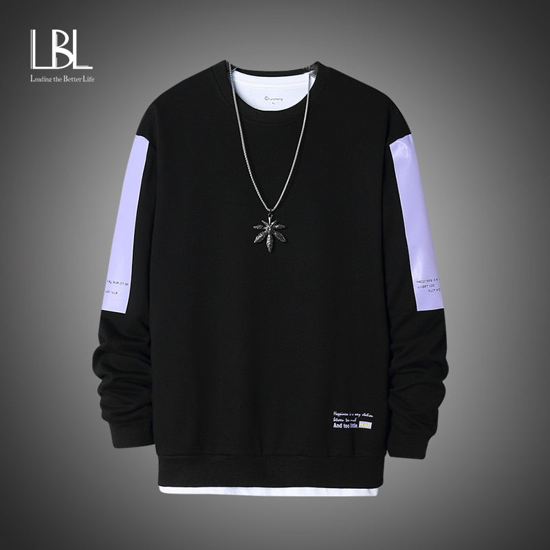 Oversized Crewneck Men's Sweatshirt