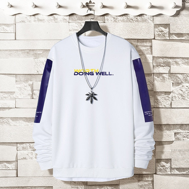 Oversized Crewneck Men's Sweatshirt