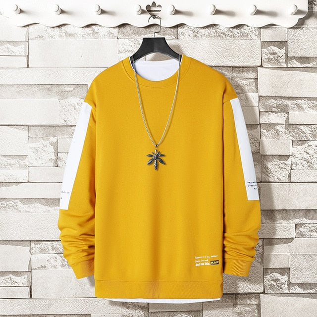 Oversized Crewneck Men's Sweatshirt