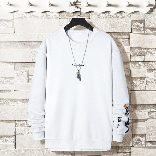 Oversized Crewneck Men's Sweatshirt