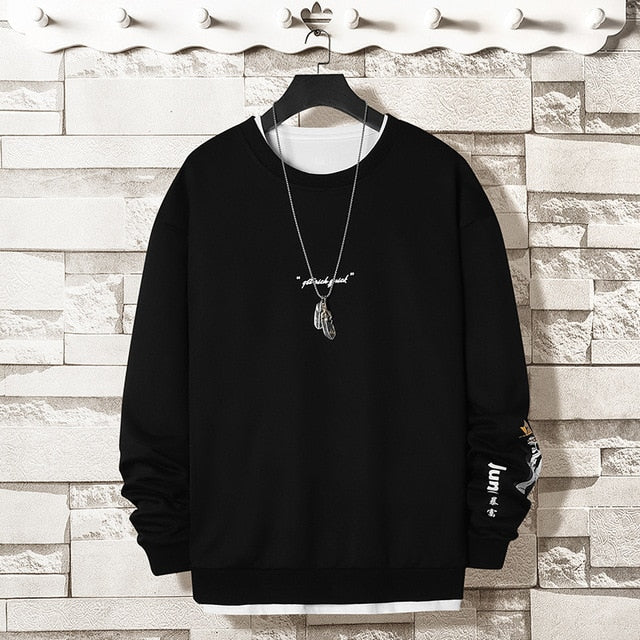 Oversized Crewneck Men's Sweatshirt