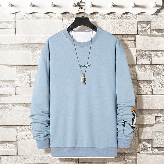 Oversized Crewneck Men's Sweatshirt