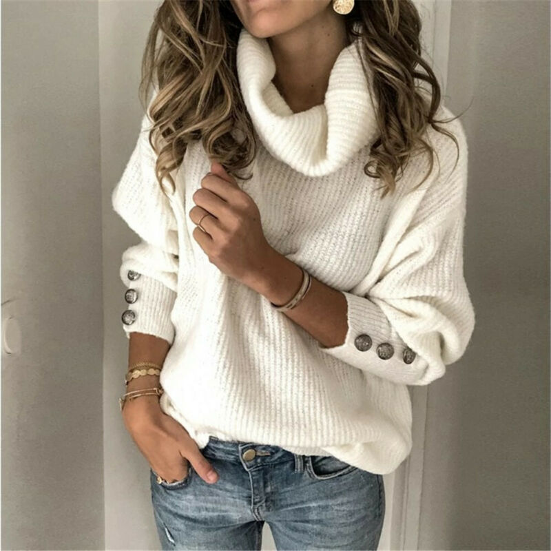 Women Turtleneck Sweater