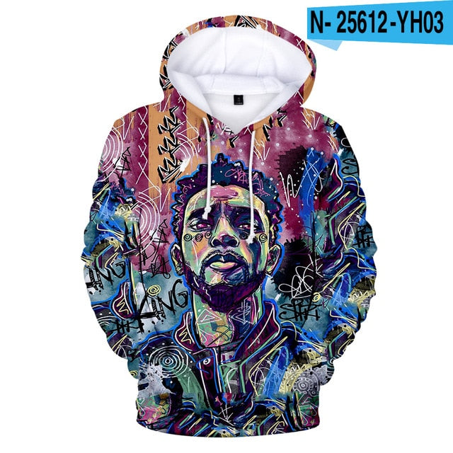 WAKANDA FOREVER 3D Hoodies Chadwick Boseman Hoodie Sweatshirt