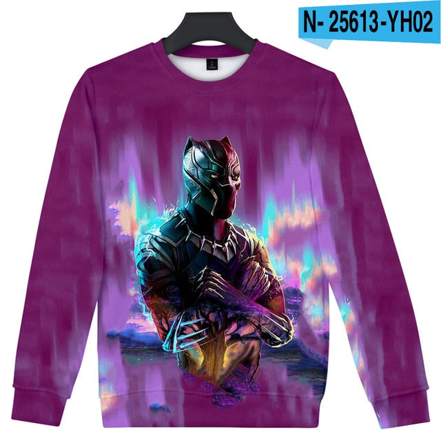 WAKANDA FOREVER 3D Hoodies Chadwick Boseman Hoodie Sweatshirt