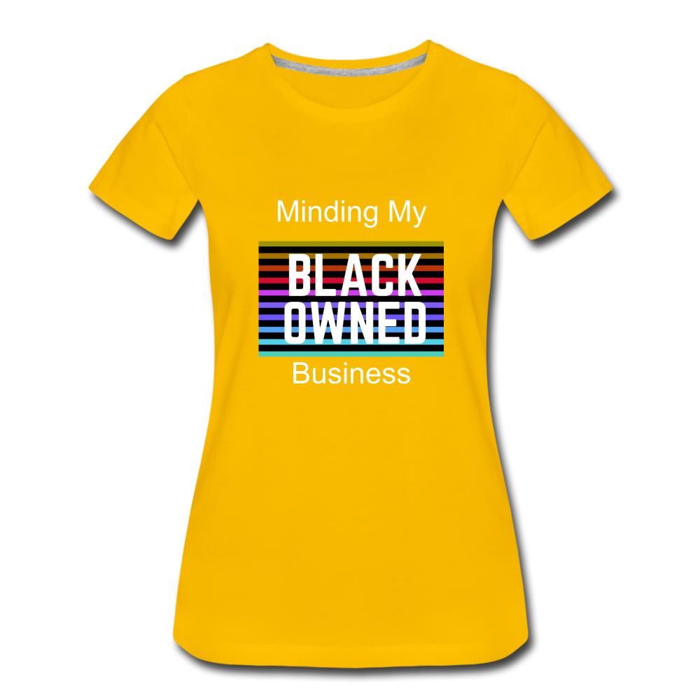 Women’s Premium T-Shirt - sun yellow