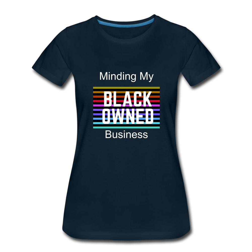 Women’s Premium T-Shirt - deep navy